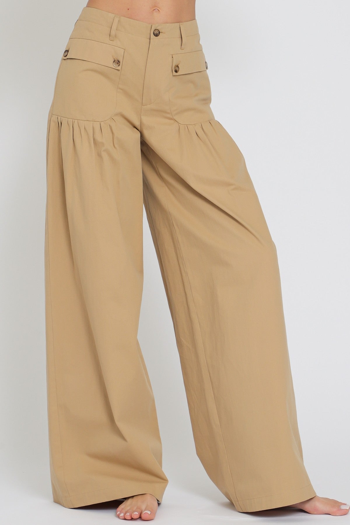 KARA PANTS ( CAMEL )