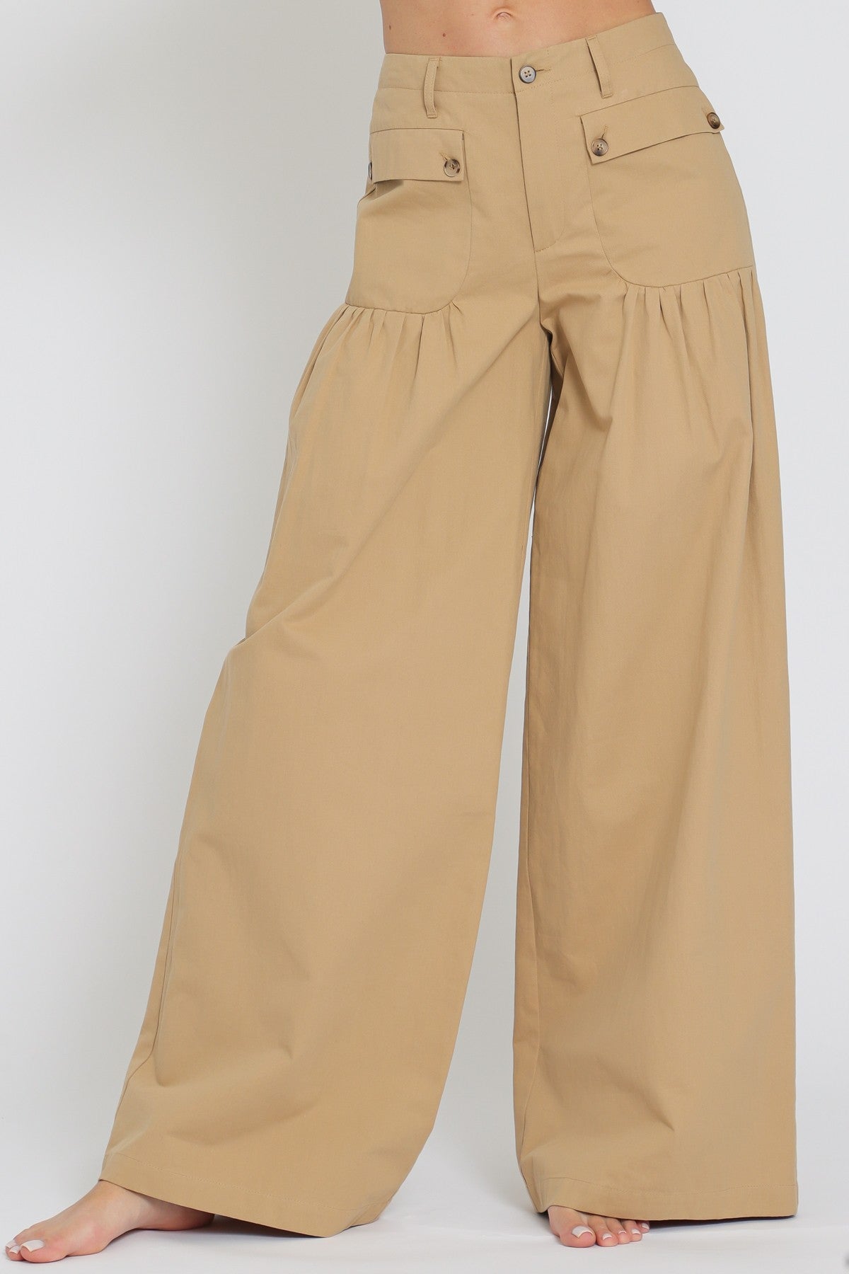 KARA PANTS ( CAMEL )