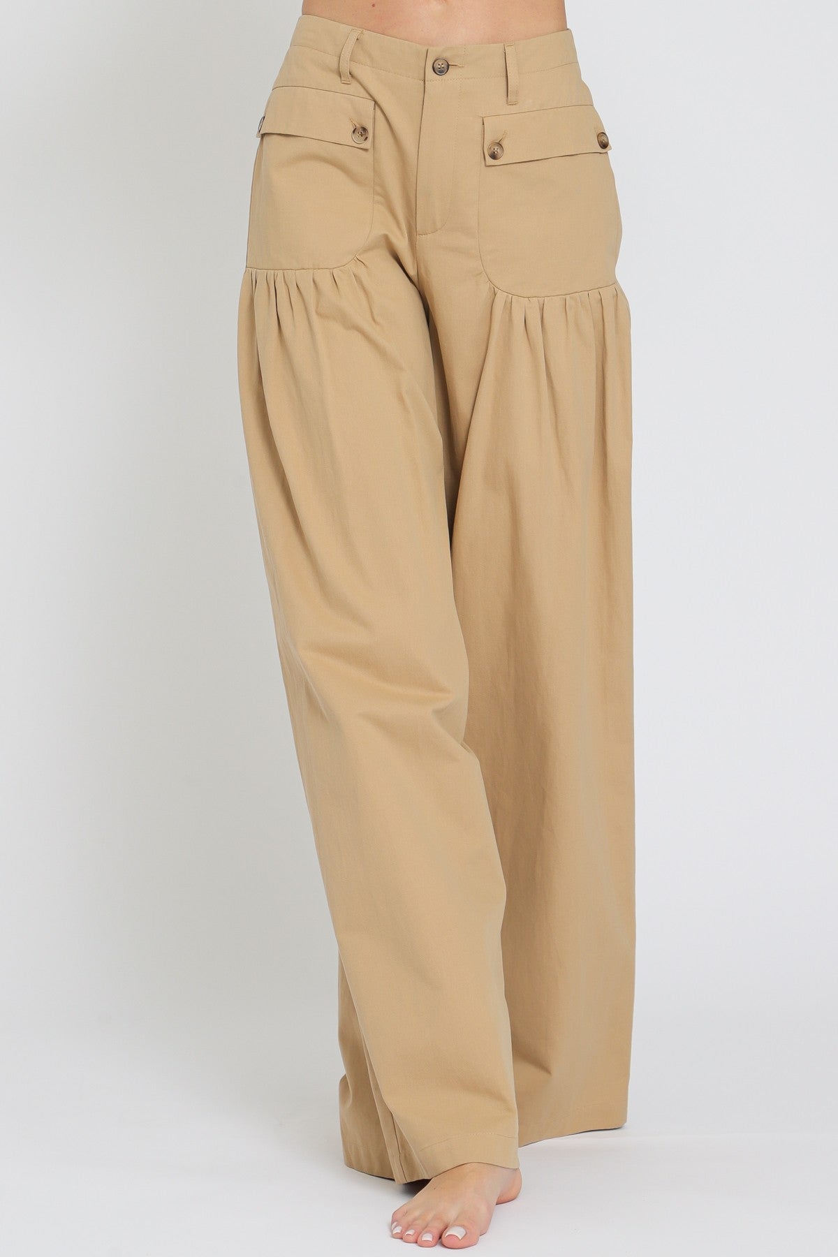 KARA PANTS ( CAMEL )