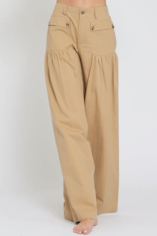 KARA PANTS ( CAMEL )