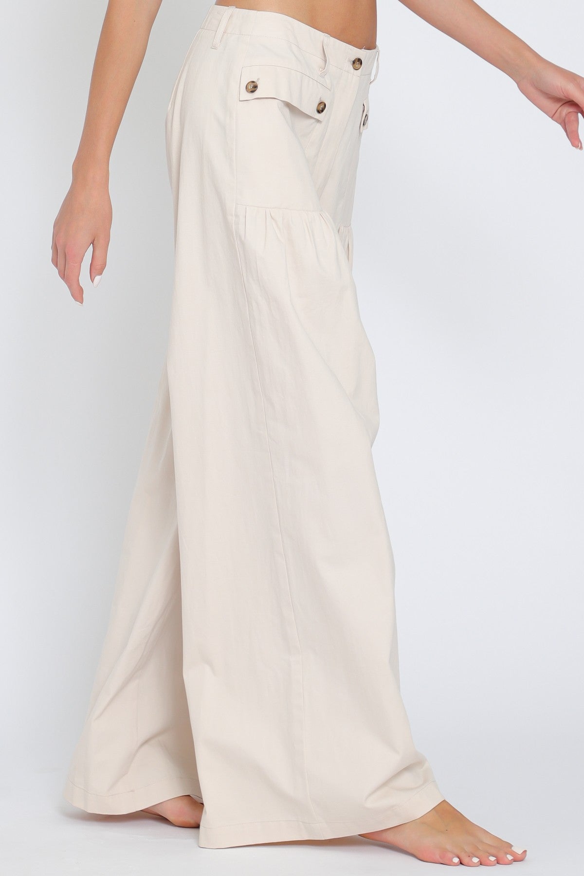 KARA PANTS ( IVORY )