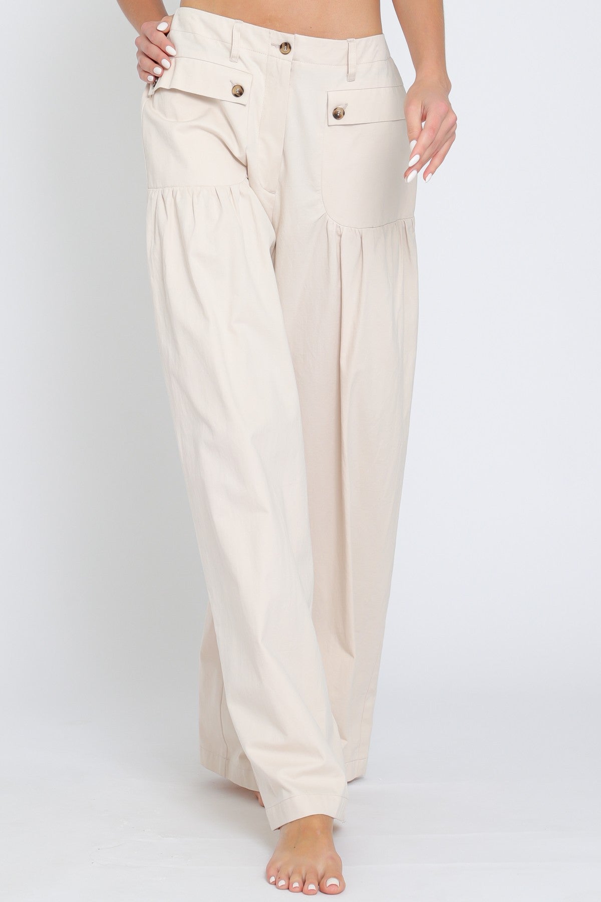 KARA PANTS ( IVORY )