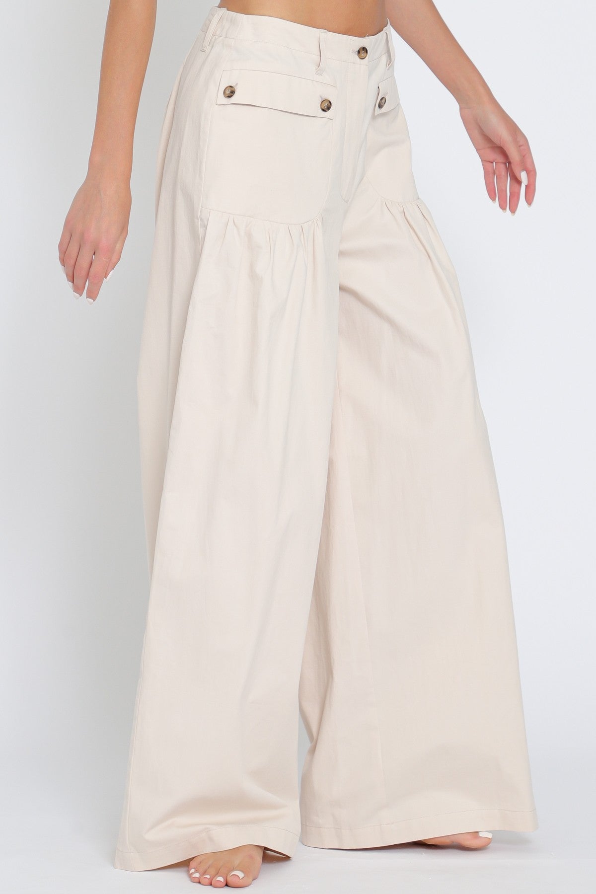 KARA PANTS ( IVORY )