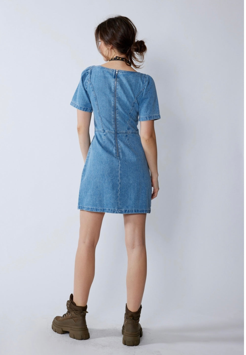 ZOE DENIM DRESS