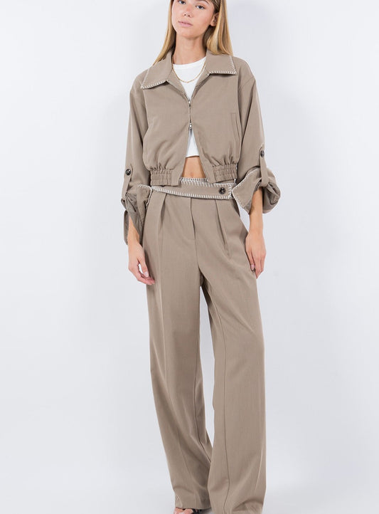 VIVIENNE PANT AND JACKET SET